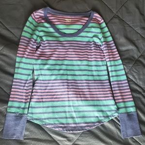 Mossimo XS Striped Long Sleeve Shirt